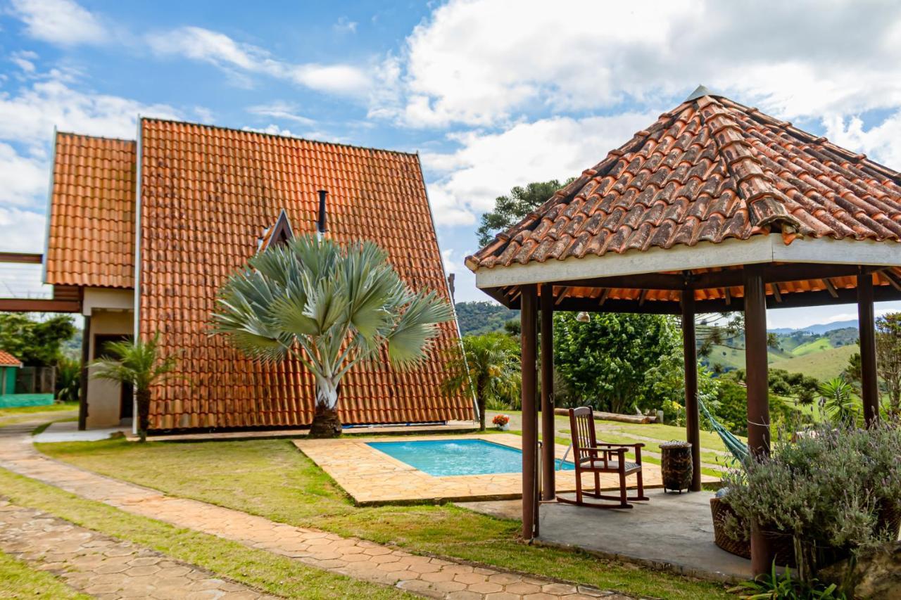 Pousada Chale Sol Nascente Santo Antonio do Pinhal Luaran gambar